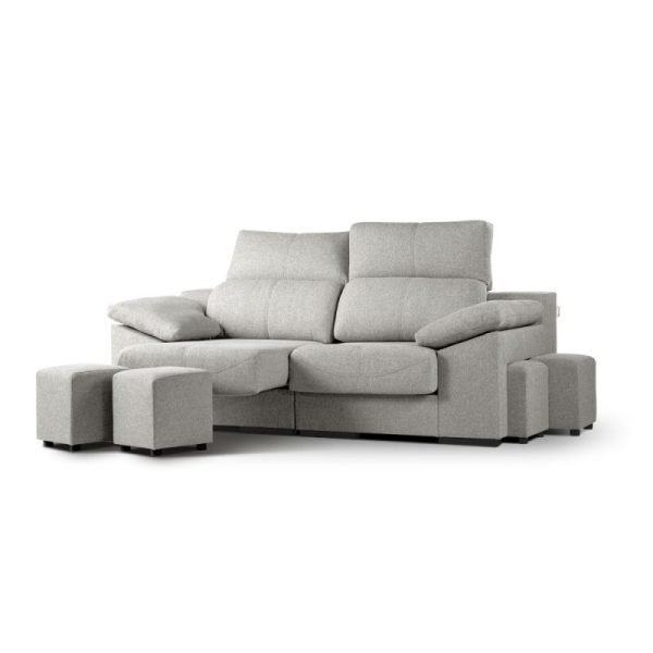 Sillón Sofa Paris 3 Cuerpos 210cm Valenziana Oslo