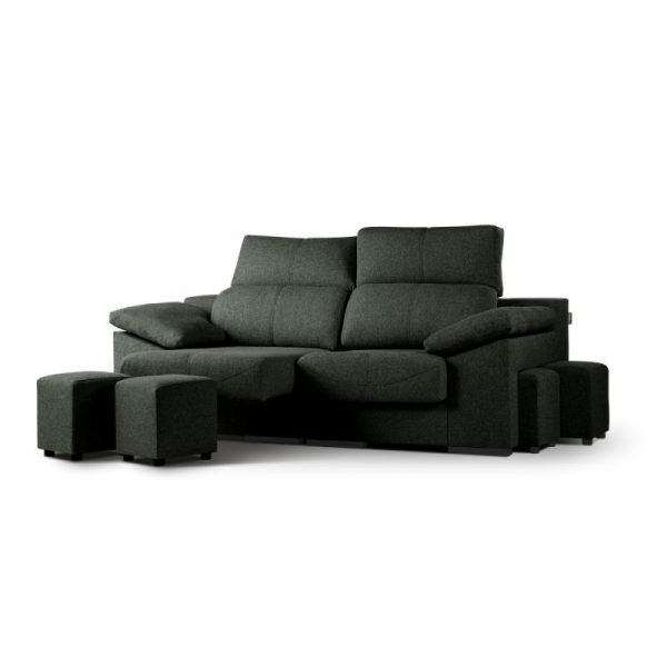 Sillón Sofa Paris 3 Cuerpos 210cm Valenziana Oslo