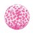 Balão bubble – sstampado confete rosa