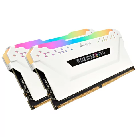 MEMORIA CORSAIR KIT 2X8 16GB DDR4 3000MHZ VENGEANCE RGB PRO WHITE
