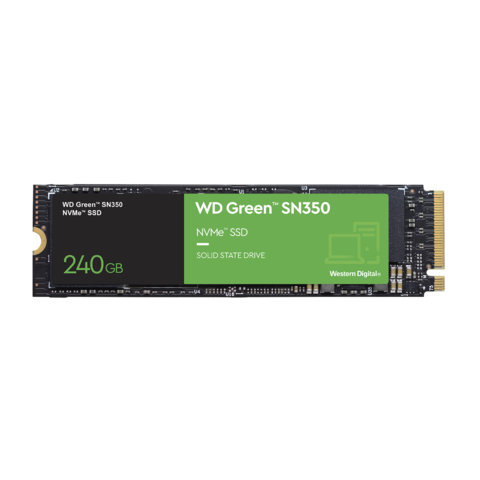 DISCO SOLIDO SSD WESTERN DIGITAL GREEN 240GB NVME PCIE