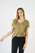 REMERA BASICA V ANNA VERDE