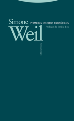 Primeros escritos filosóficos - Simone Weil - comprar online