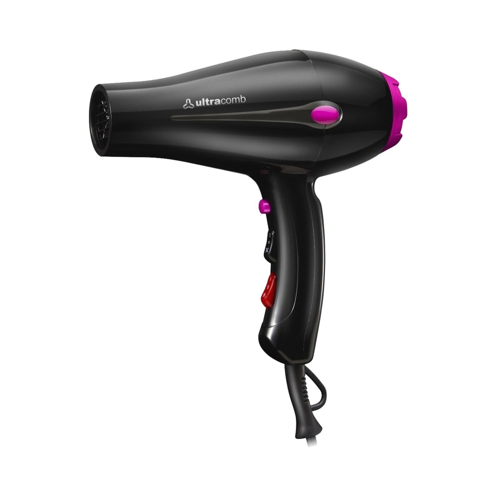 SECADOR DE CABELLO ULTRACOMB SC-4607 2000W 2VEL. 3 TEMP. ION