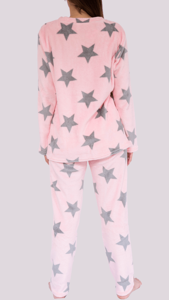 Pijama Polar - Pink Stars - Comprar en Glittup