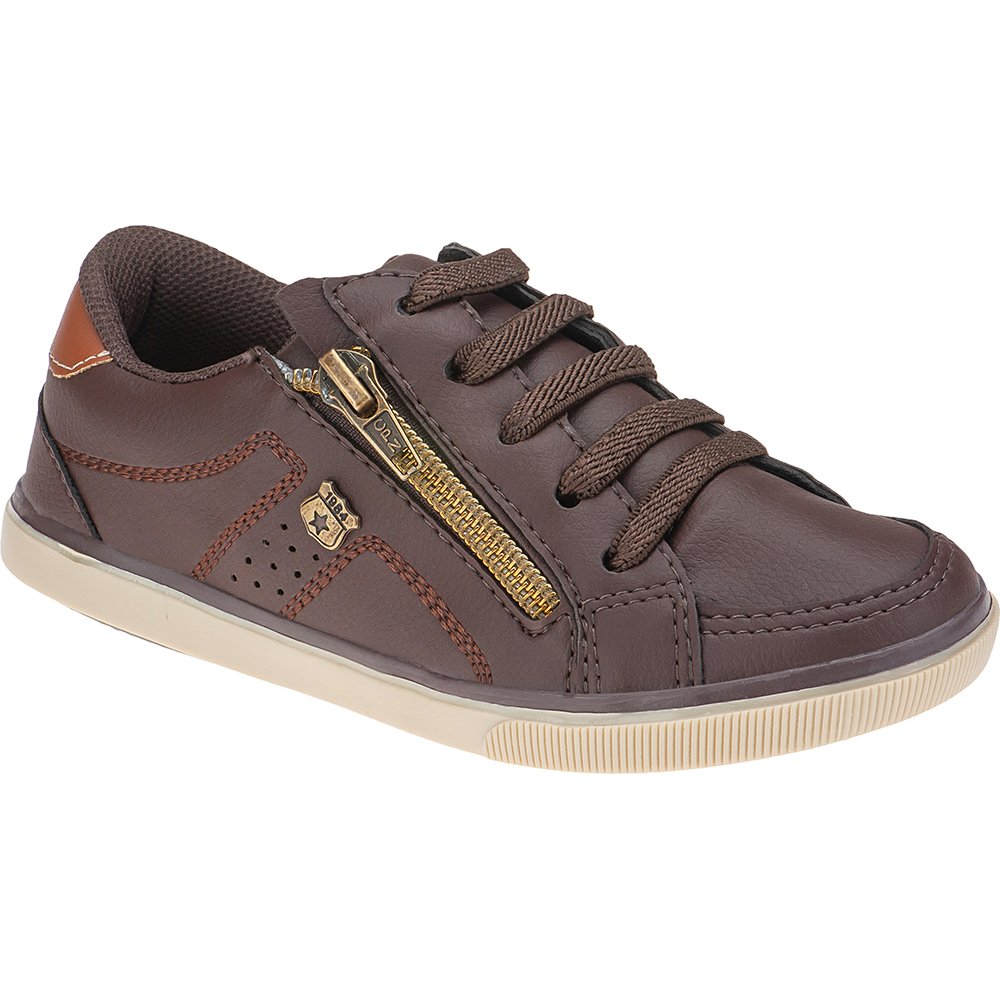 Sapatenis Infantil Masculino Marrom Club Happy 50.005-015