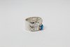Anillo de Plata 925 con Cristal Swarovski 11