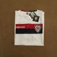 Cagliari Away 2017/18 - Modelo Jogador - Macron - originaisdofut