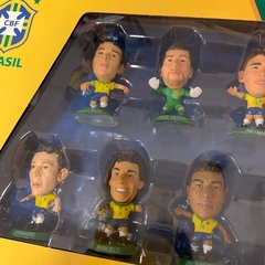 Mini Craques Bonecos Seleção Brasileira 2014 - SoccerStarz