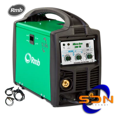 Soldadora MIG RMB MICRO-DUO 200tr + COMBO Máscara + Flux - comprar online