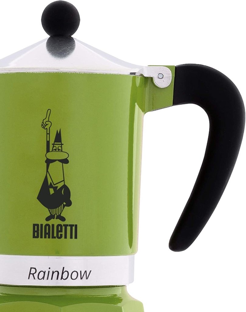 Cafetera italiana Bialetti Rainbow verde