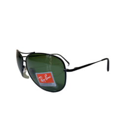 Óculos de Sol DEMOLIDOR Preto Lente Verde 8018 na internet