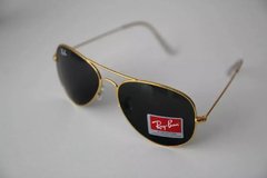 Óculos de Sol AVIADOR Dourado Lente Preta RB3025 - Elite Óculos | Óculos de Sol com proteção UV400 