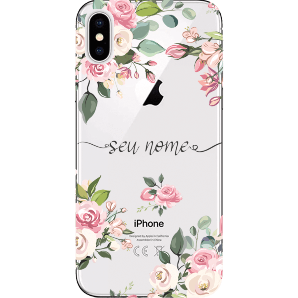 Capinha para celular - Personalizada com nome - Cactos 12