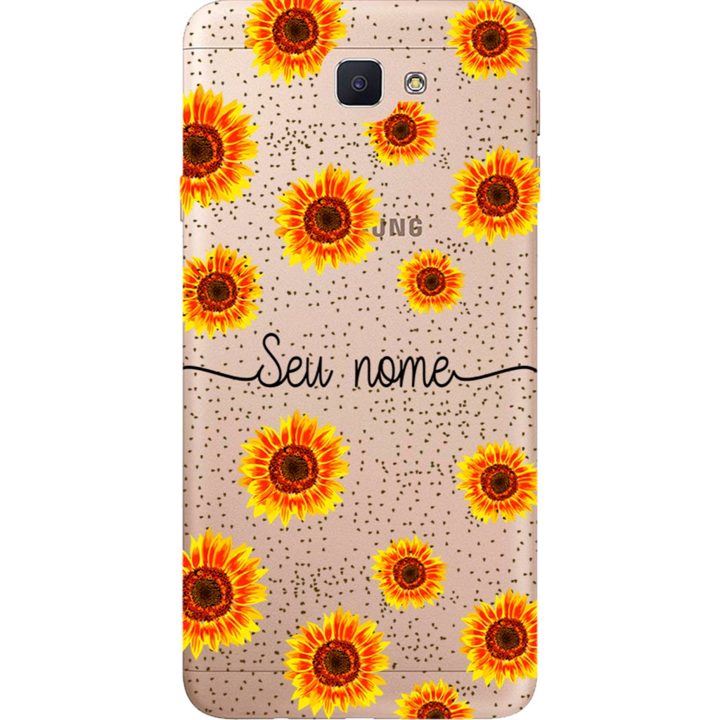 Capinha para Celular Personalizada Girassol 2