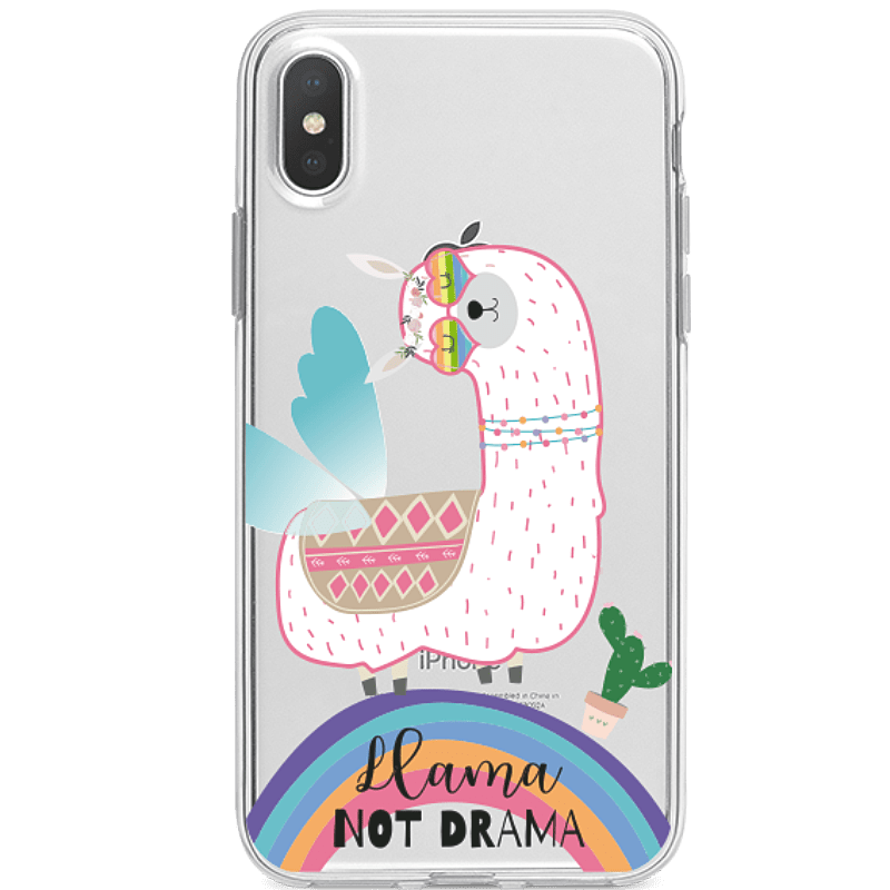 Capinha para celular Lhama Not Drama - Cia das Capinhas