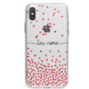 Capinha para celular Personalizada Corações Flutuantes Vermelho