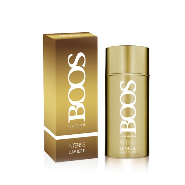 perfume boss mujer dorado