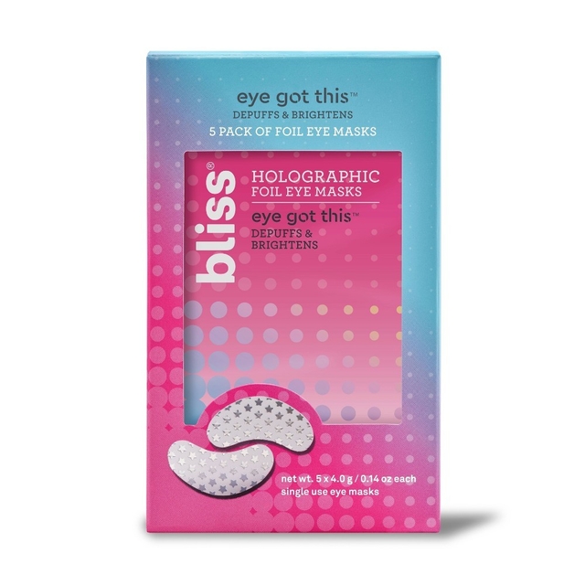 Bliss Eye Got This Holographic Foil Eye Masks Need