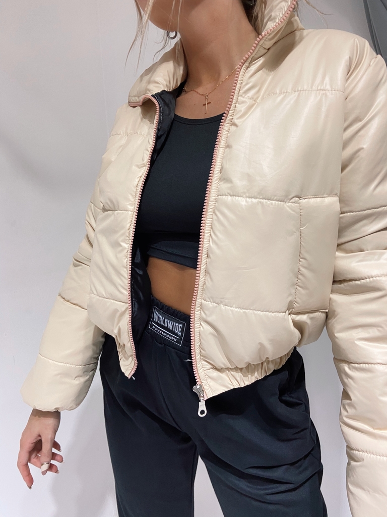Campera puffer Logan beige - Comprar en Verona Clothing