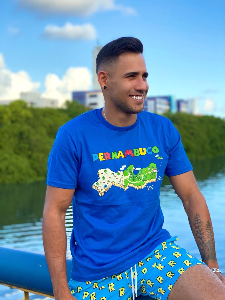Camisa Super Mário Pernambuco - Recife Ordinário