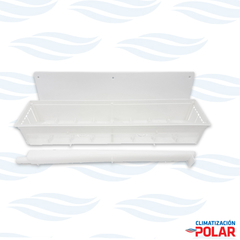 Caja de pre instalacion mod EBH 435x110mm desagote lateral