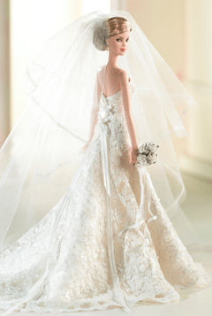 Carolina Herrera Bride Barbie doll