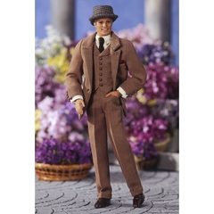 Ken doll as Professor Henry Higgins from My Fair Lady