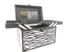 BEAUTY CASE GL-C085 maletin cebra - comprar online