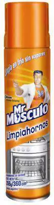 MR MUSCULO limpiahornos aerosol x 360