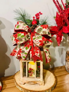 Lanterna decorada c/ vela 50cm na internet