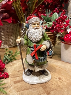 Papai Noel resina Escandinavo 20x13cm Rs1260 - comprar online