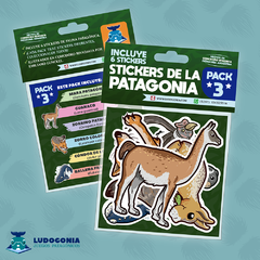 Stickers de la Patagonia (PACK 3) *NOVEDAD*