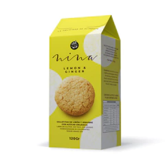 NINA - GALLETITAS LEMON & GINGER - 120G