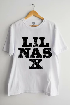 Remera Lil Nas X (Nevada, Negra o Blanca) en internet
