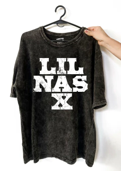 Remera Lil Nas X (Nevada, Negra o Blanca)