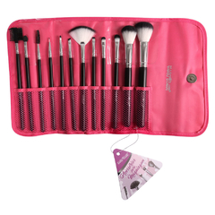 Kit KP1-5C with 12 brushes for Macrilan makeup - Color: Assorted