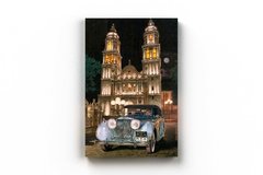 Jaguar Saloon 1947 Catedral de Campeche, México