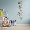 Adesivo De Parede Infantil Régua De Altura Star Wars - comprar online