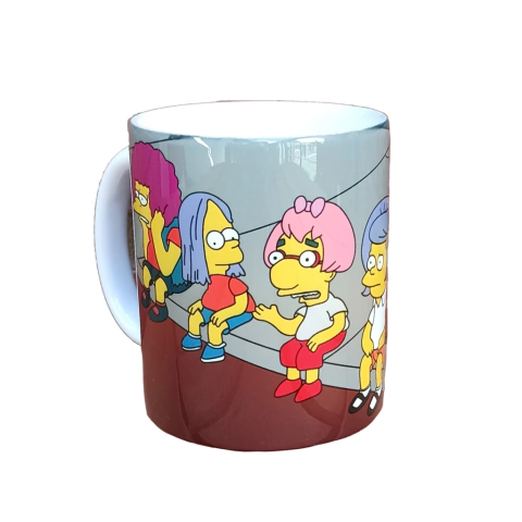 taza Simpson pelucas