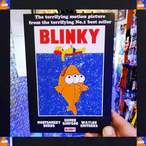 Cuadro simpsons Blinky