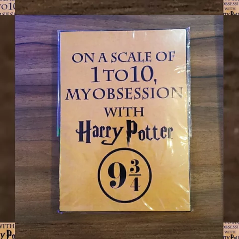 Cuadro Harry Potter 9 3/4 obsession