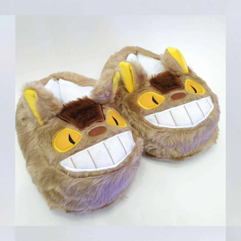 pantuflas Totoro Gatobus