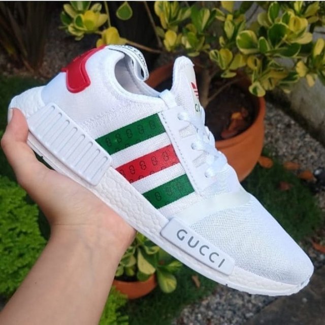 TÊNIS ADIDAS NMD TRAIL BRANCO GUCCI - UIA SHOP