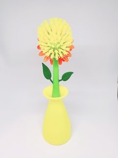 Cepillo flor multiuso con base - comprar online