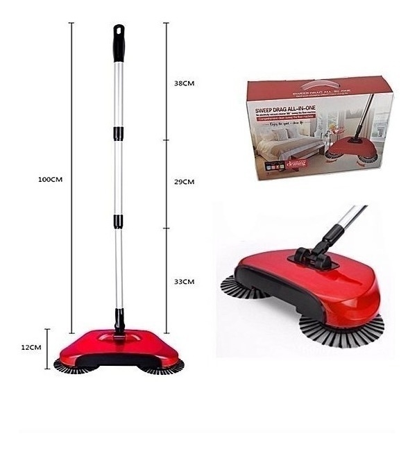 Barredora manual mecánica con rodillos