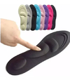 Plantillas 3d unisex talle 35 al 40 y del 41 al 46 recortables
