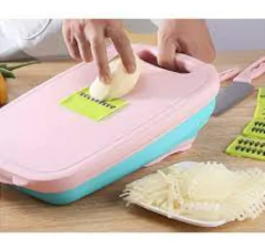 Tabla de cocina, mandolina, escurridor plegable + cuchillos - tienda online