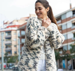 Lana Gruesa Polar Animal Print de Katia x UNIDAD