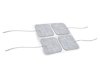 Eletrodos Adesivos para Eletroestimulação 5x5cm c/ 4 unidades